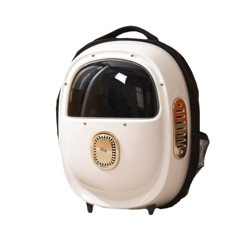 Pet Heated Space Capsule Backpack Portable Climate Control Carrier