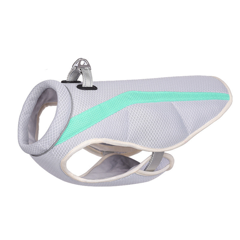 Pet Polyester Cooling Clothing Lightweight Breathable Wear