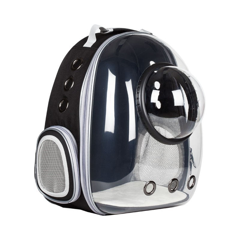 Pet Transparent Breathable Large Capacity Backpack Travel Carrier