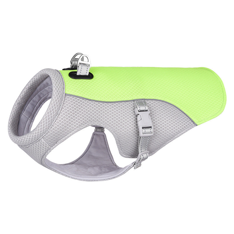 Pet Polyester Cooling Clothing Lightweight Breathable Wear