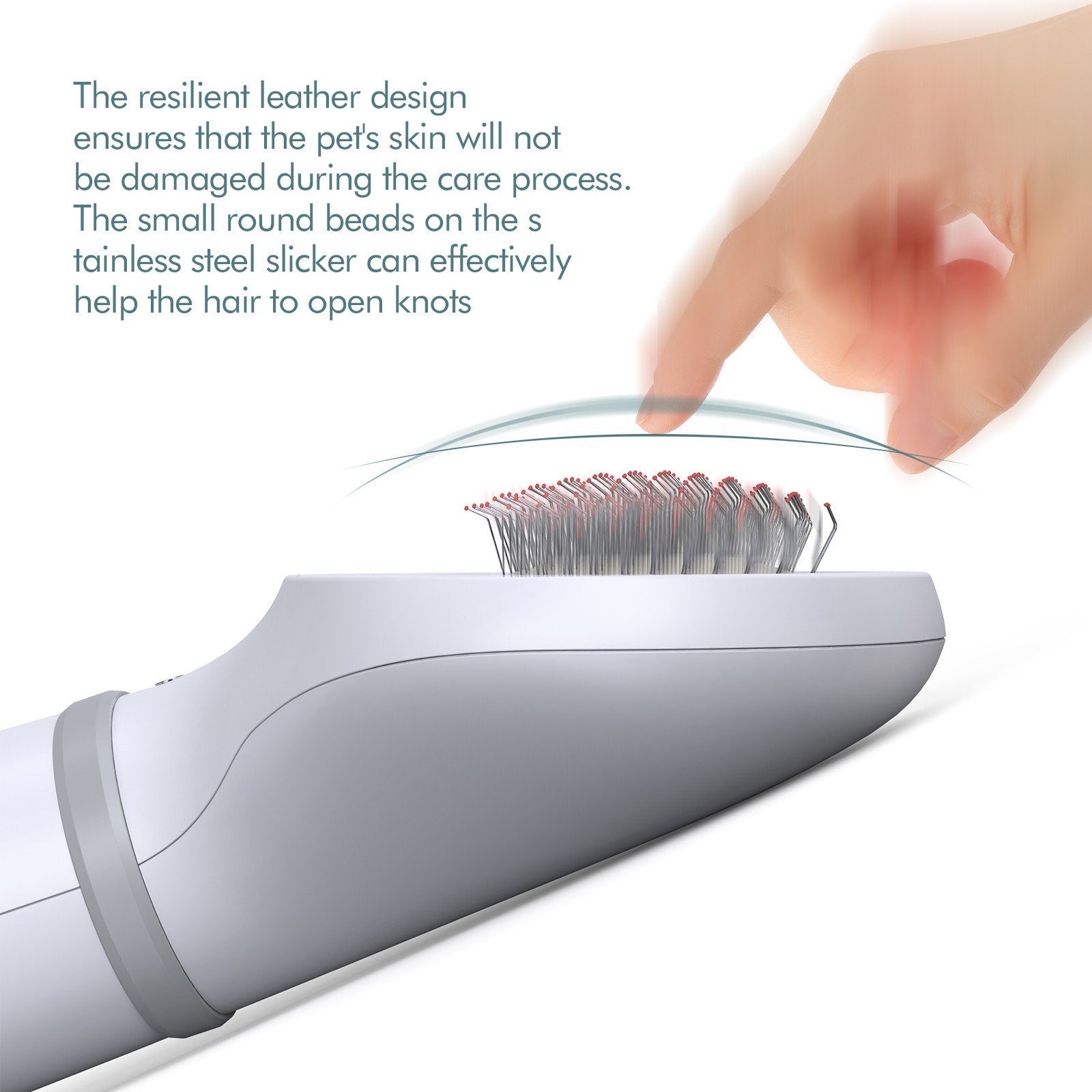 Pet Grooming Hair Dryer Slicker Brush Tool