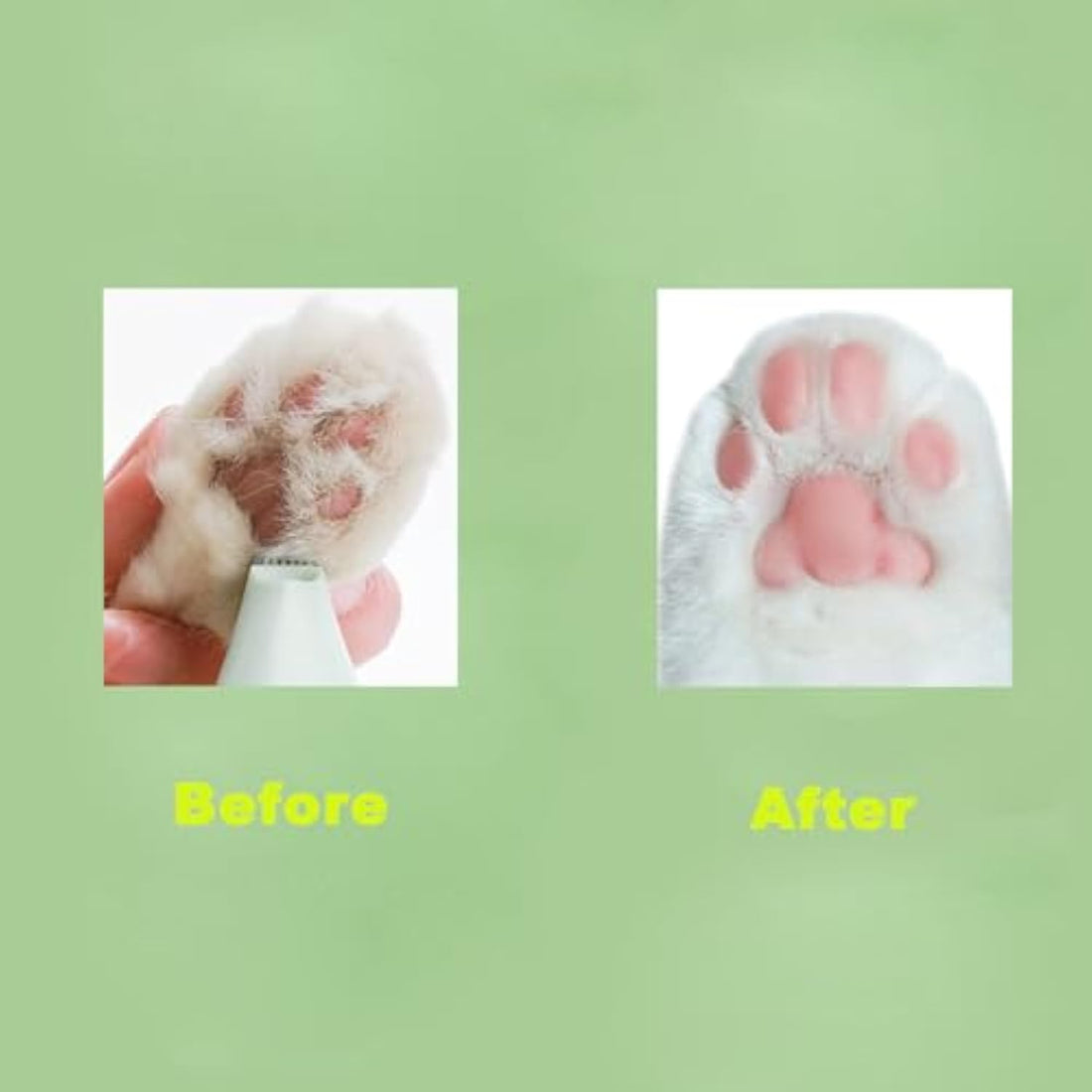 Rechargeable Pet Paw Trimmer Grooming Tool Ergonomic Home Use