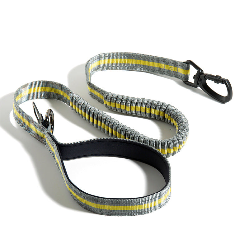 Pet Fluorescent Elastic Retractable Safety Leash Walking Control