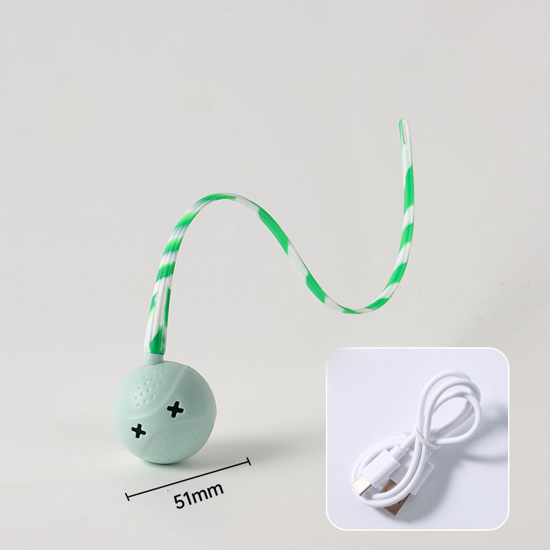 Interactive Electric Motion Activated Pet Ball Toy Touch Sensor