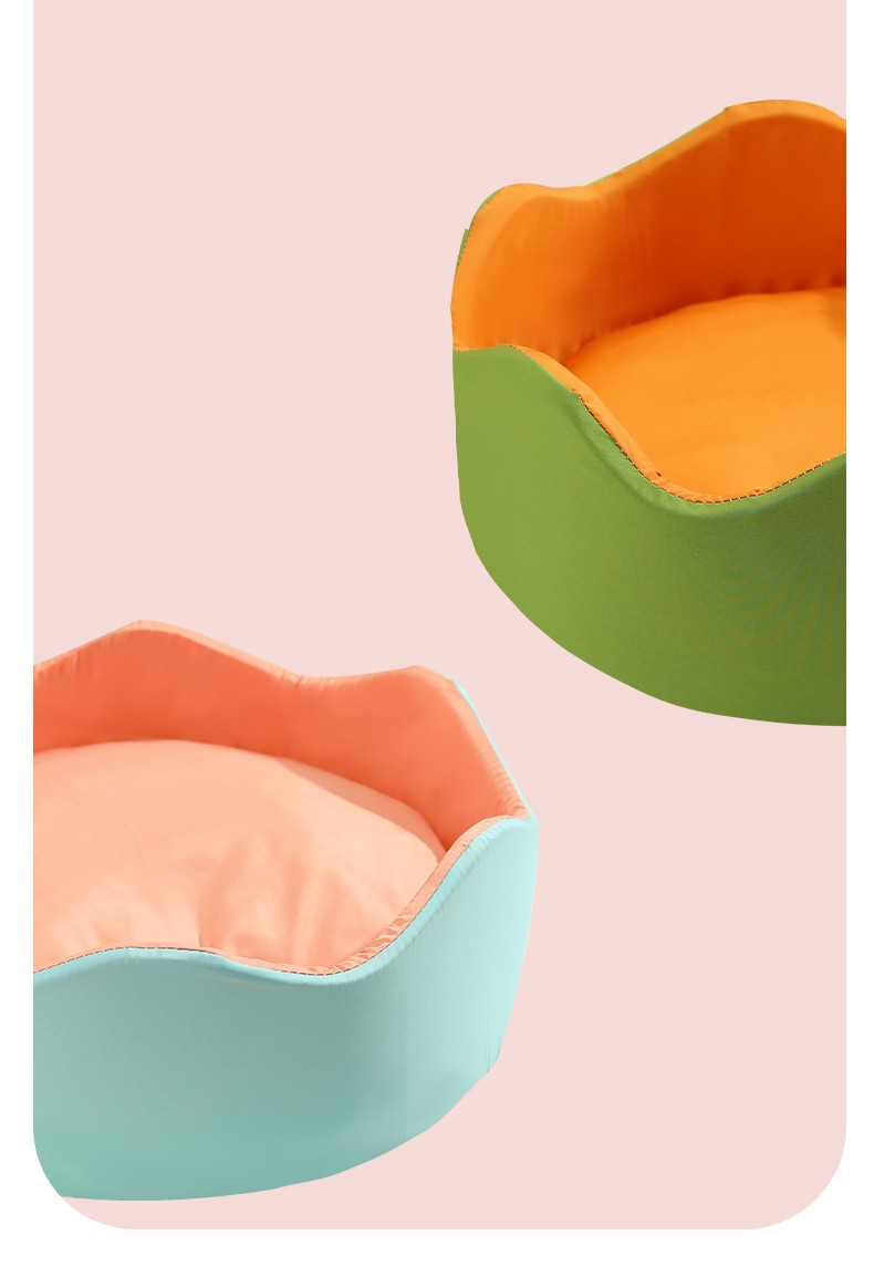 Ice Silk Breathable Pet Nest Soft Cooling Bed