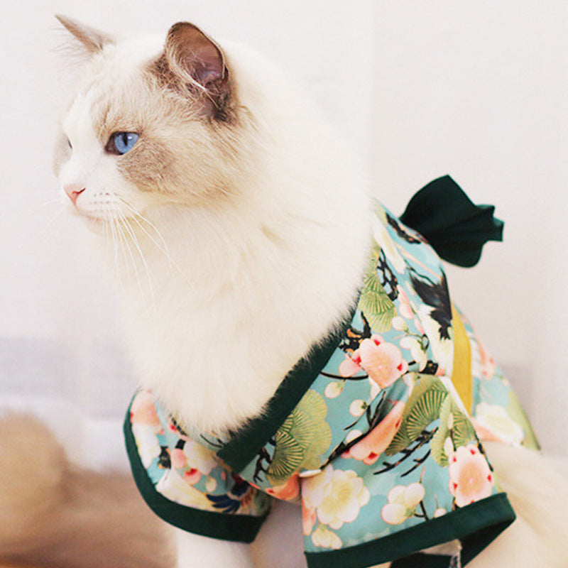 Pet Kimono Fashion Decorative Clothing Comfortable Wear