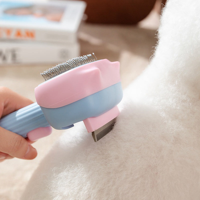 Pet Grooming Deshedding Brush For All Hair Types