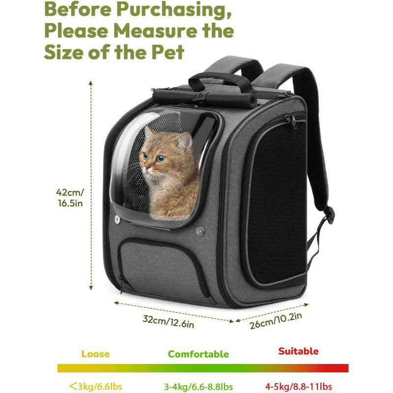 Portable Fashion Pet Aviation Backpack Travel Carrier Bag