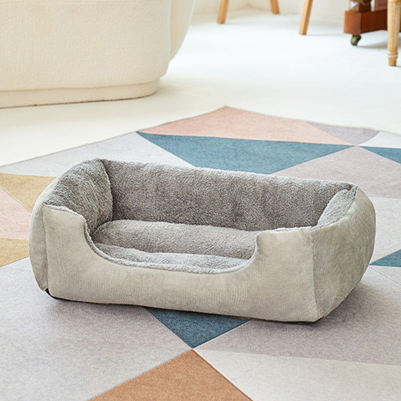 All Season Pet Sofa Bed Warm Comfortable Soft Sleeping Nest