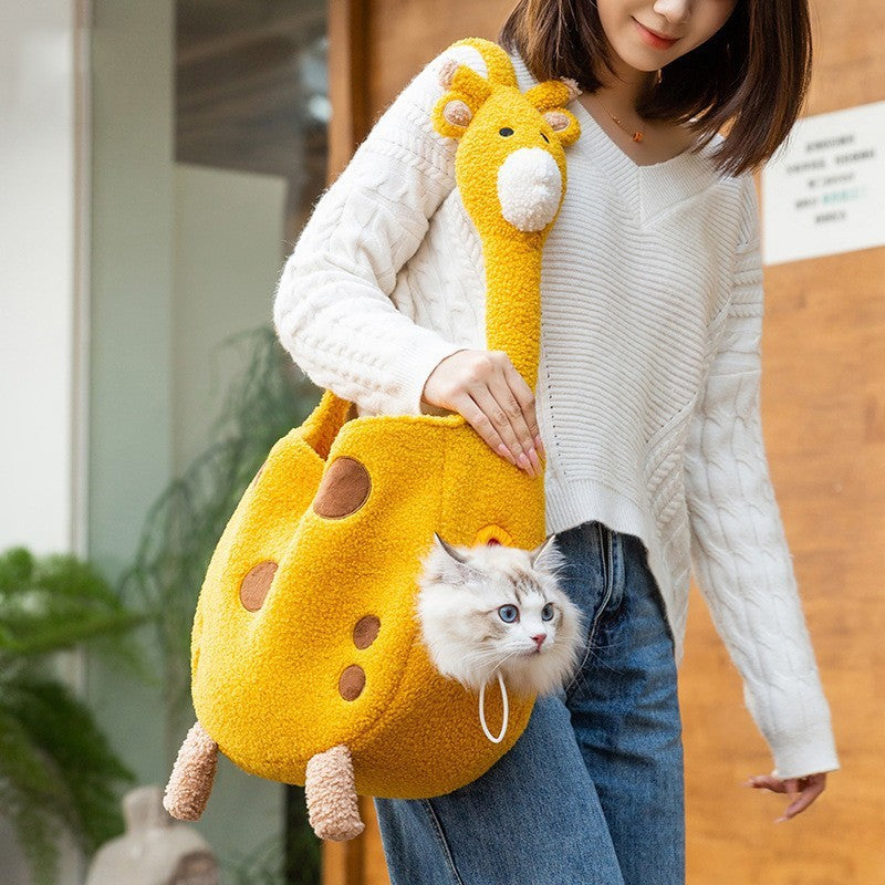 Pet Animal Shaped Portable Diaper Backpack Travel Carrier