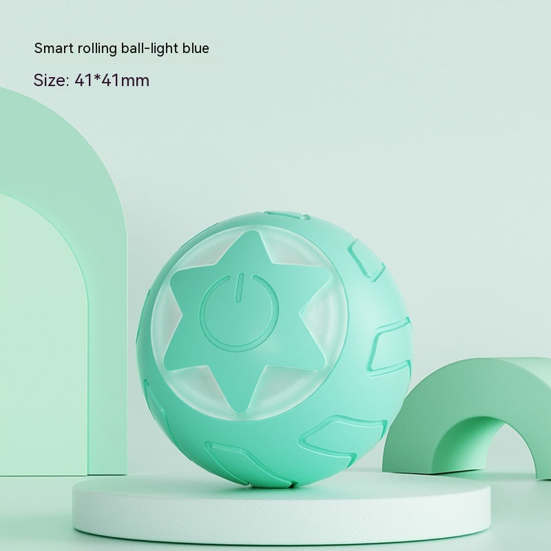 XINGX Rolling Pet Ball Self Moving Bite Resistant Interactive Toy