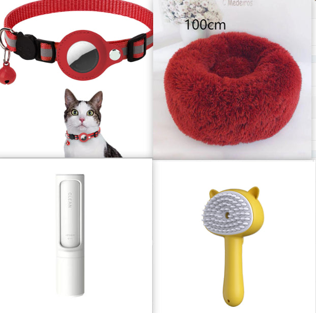 Rechargeable Pet Grooming Mist Self Cleaning Slicker Brush