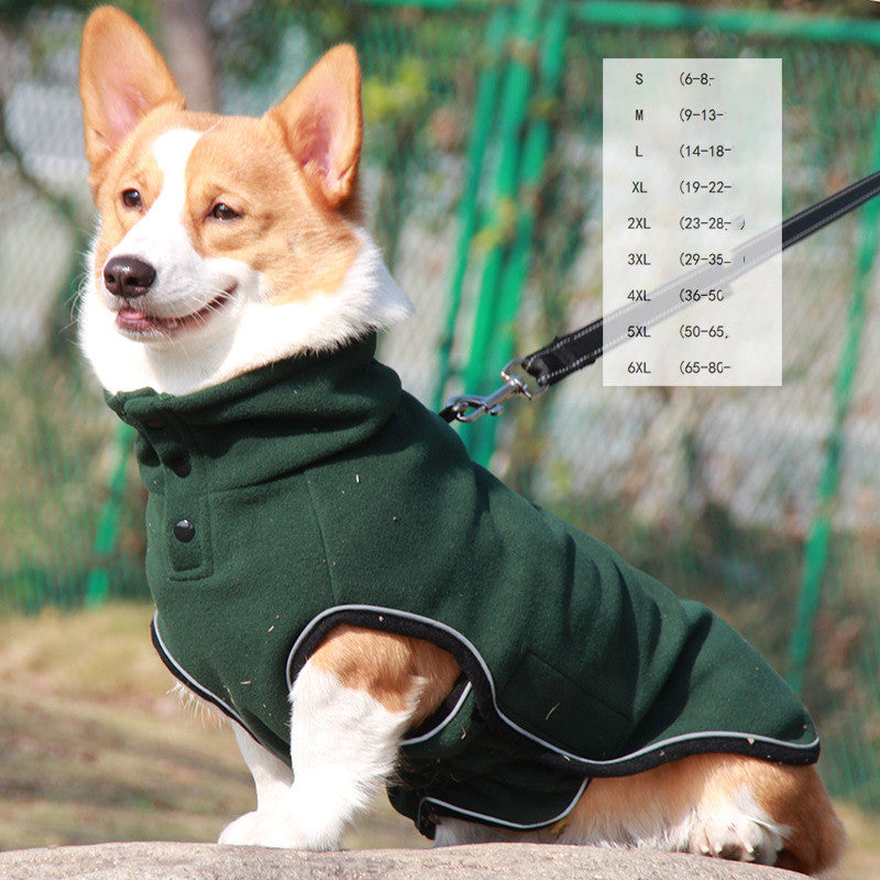 Pet Waterproof Sweater Coat Warm Outdoor Wear