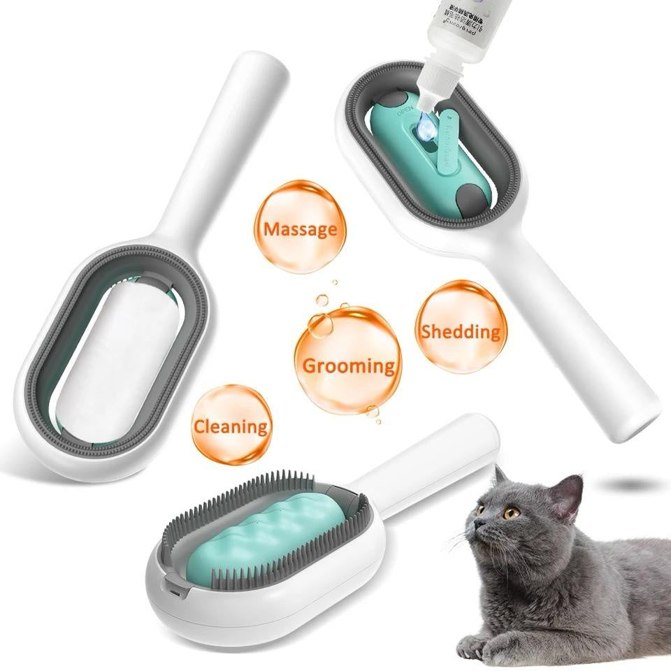 Pet Grooming Dematting Brush Hair Removal Cleaning Comb