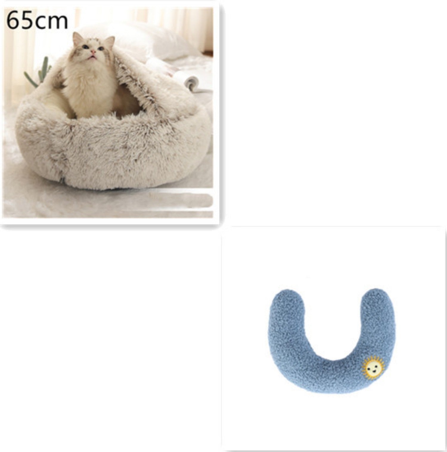 Cozy Cocoon Pet Bed Soft Comfortable Nest