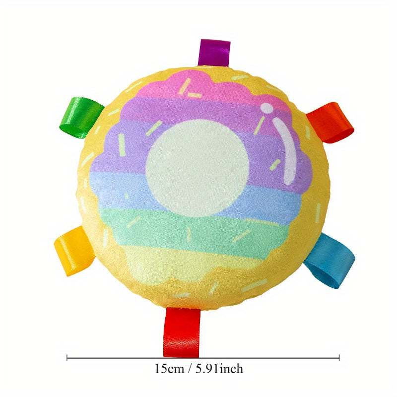 Plush Flying Disc Bite Resistant Outdoor Pet Training Toy