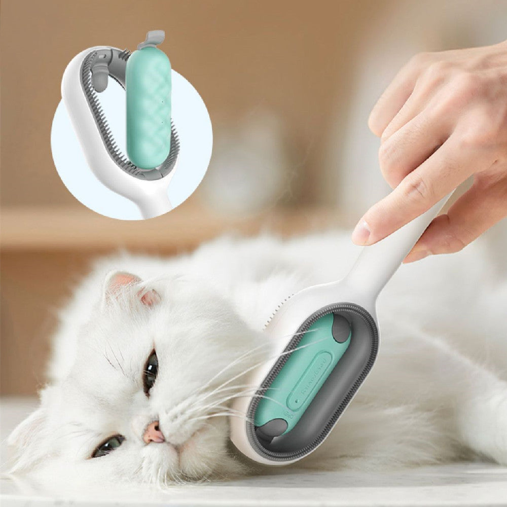 Pet Grooming Dematting Brush Hair Removal Cleaning Comb